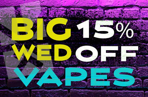 Big Wed at Projcan.com, 15% Off Vape Cartridges!