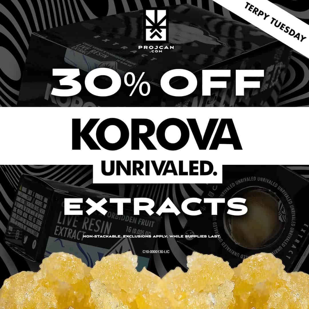 30% OFF KOROVA Extracts!